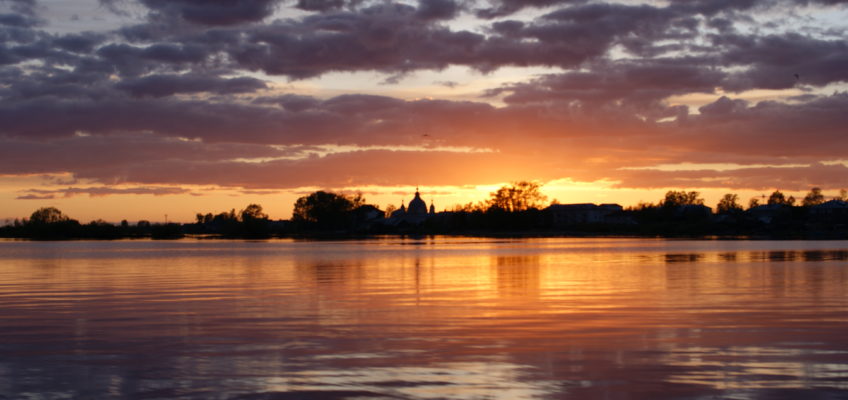 Река Кубена, с. Устье. Фото  И.В. Филоненко