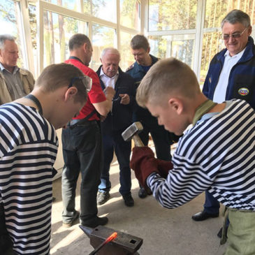 4 июля 2017 года Юрий Воробьев посетил с рабочим визитом в Вытегорском районе Центр «Корабелы Прионежья»