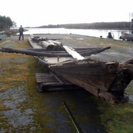Судно допетровского времени, найденное на побережье Онежского озера осенью 2018 года, признано не просто «изюминкой» Вытегорского района, а жемчужиной России.