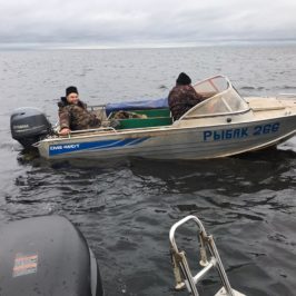 Обследование рыбопромысловых участков Онежского озера прошло при участии комиссии Вологодского отделения РГО.