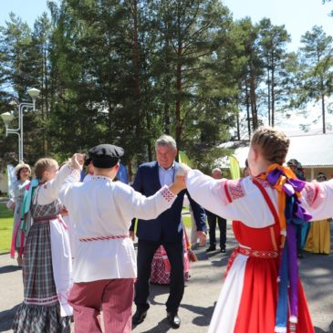 Финал Всероссийского детского фестиваля народной культуры «Наследники традиций» проходит в Вытегорском районе