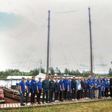 Водная экспедиция “Корабелов Прионежья” cтартовала в Великий Новгород